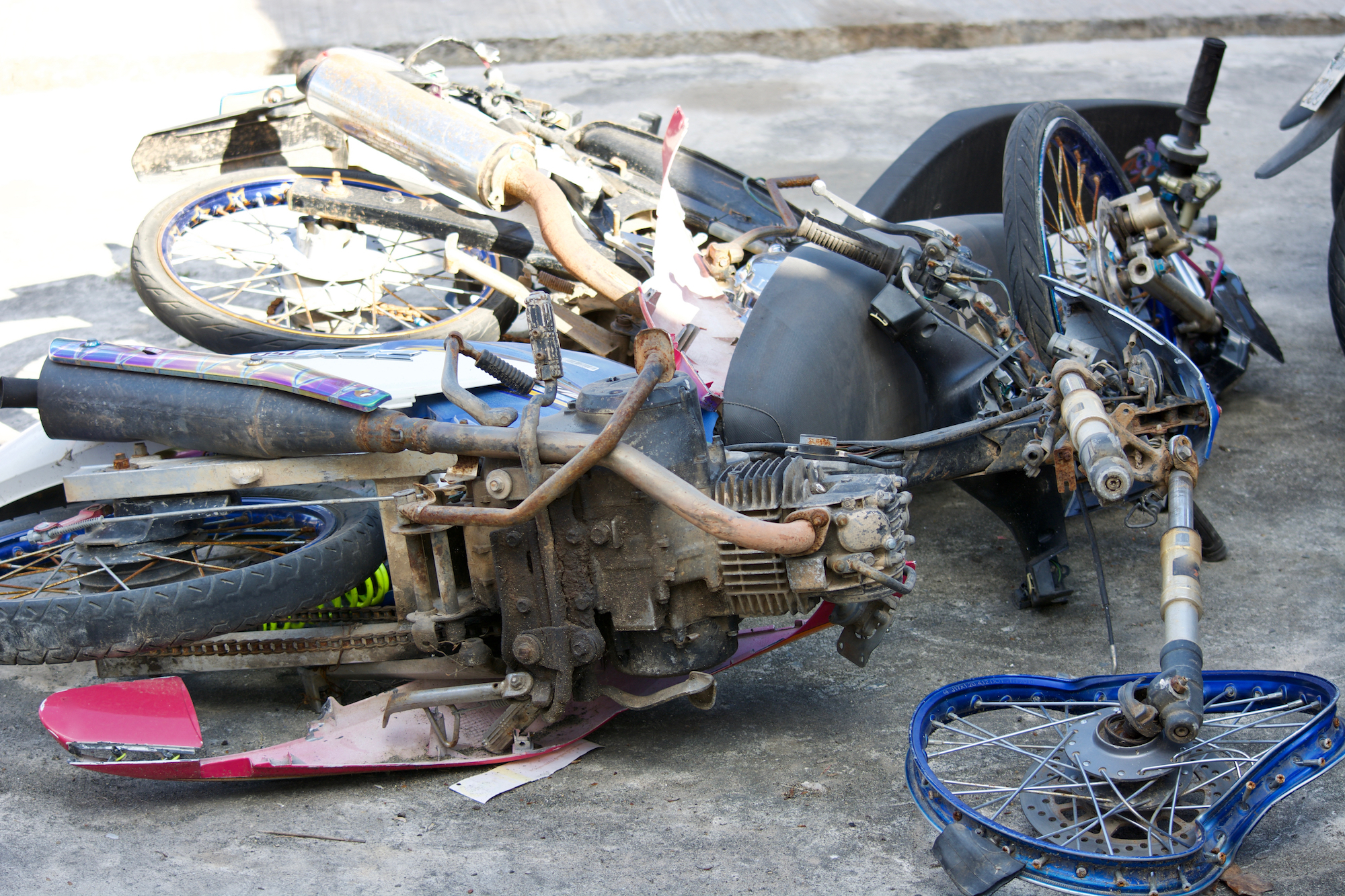 hit and run motorcycle accident