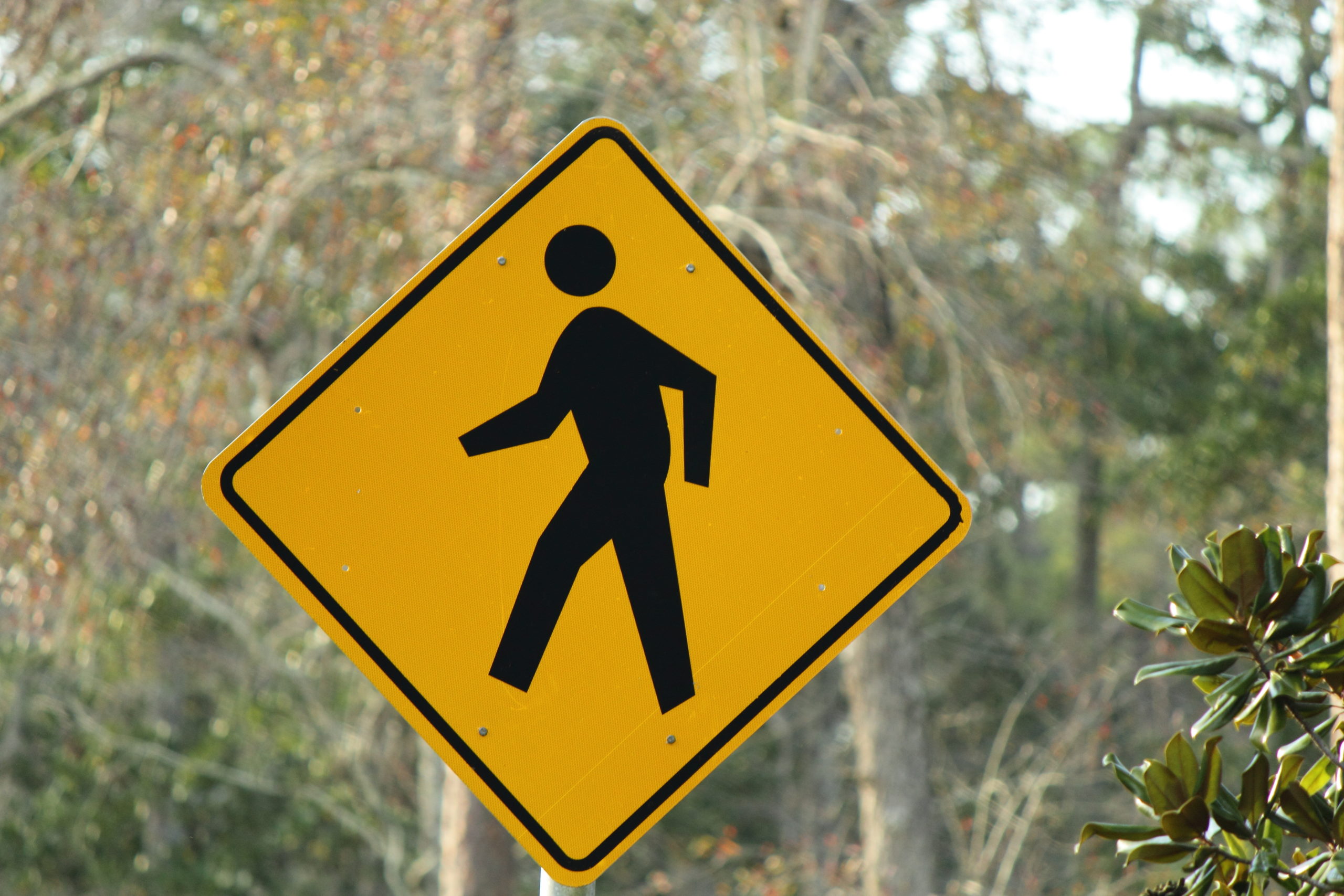 pedestrian sign