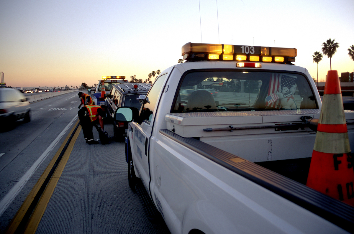 freeway accident