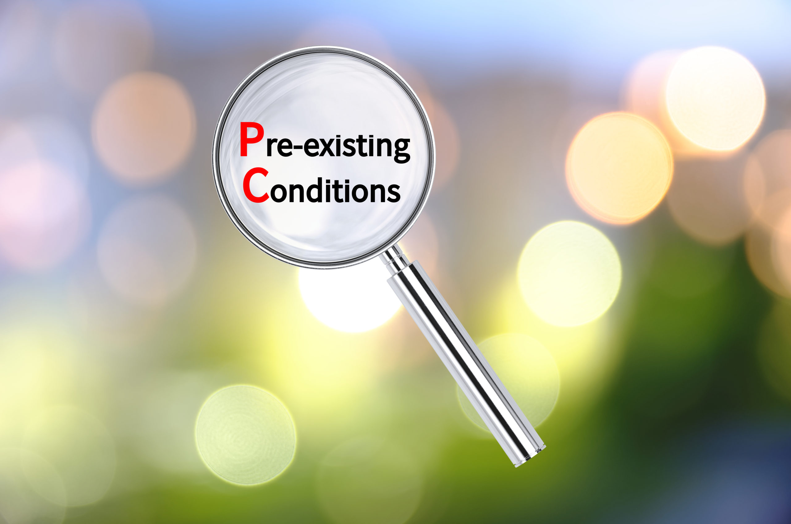 pre-existing conditions