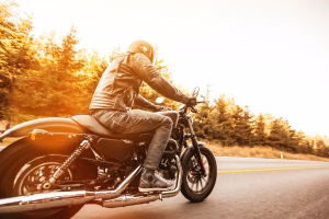 Motorcyle-on-the-road