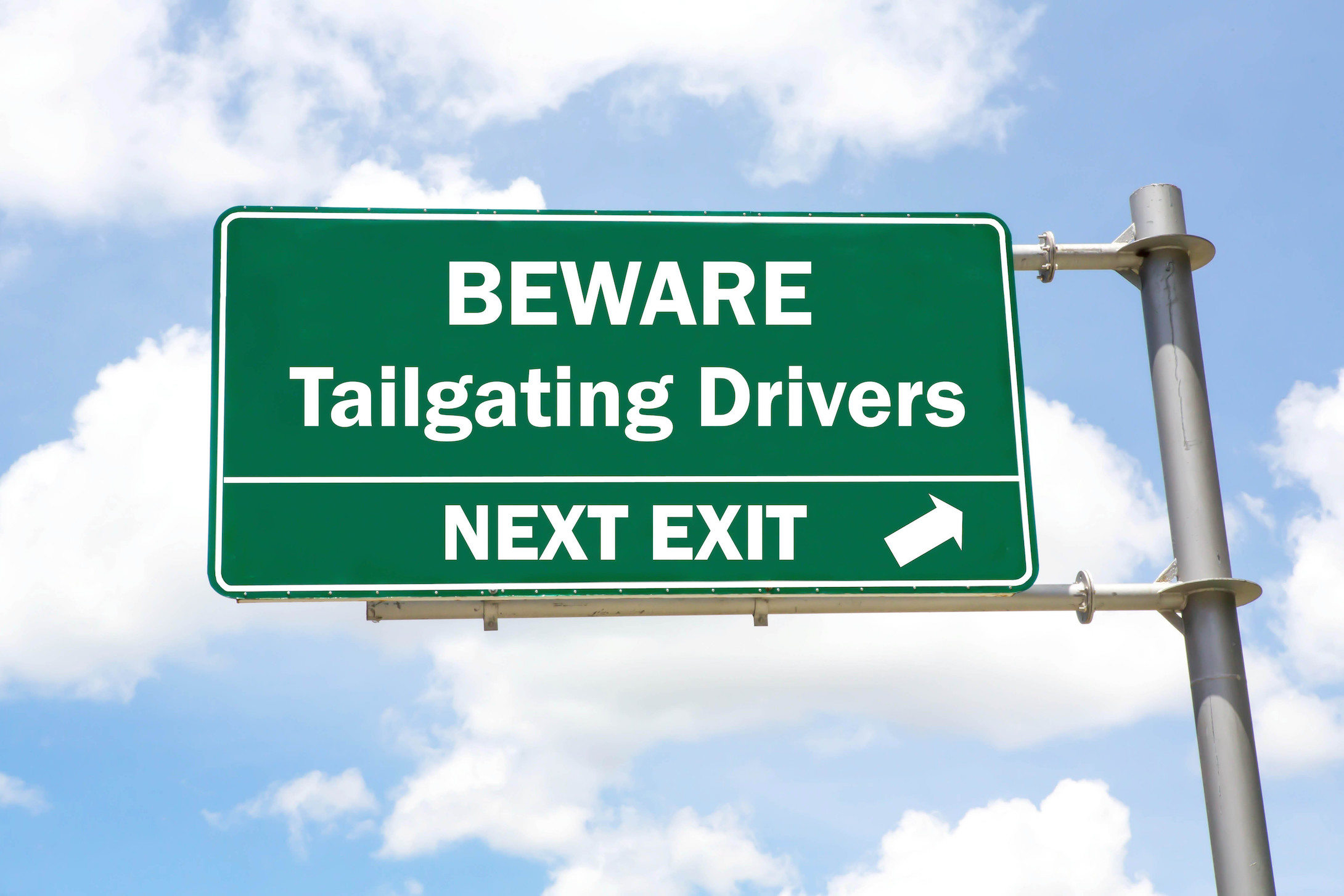 beware tailgating