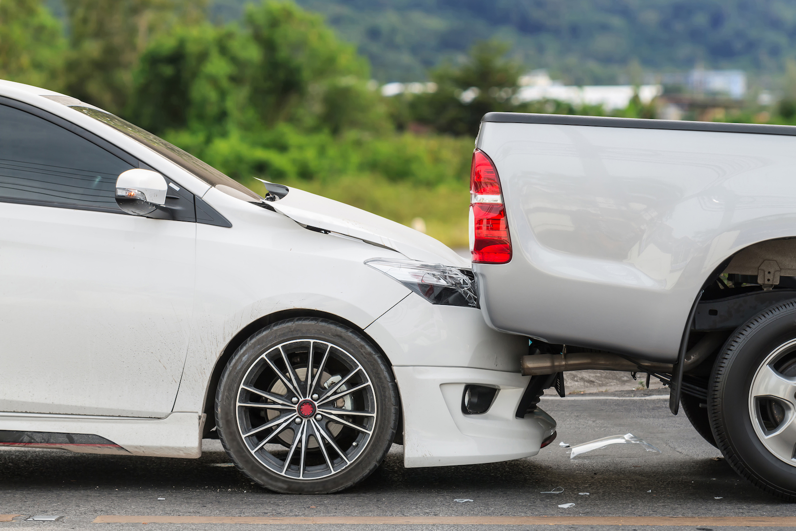 rear end accident