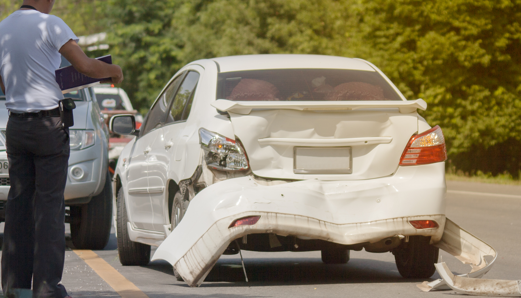 rear end accident