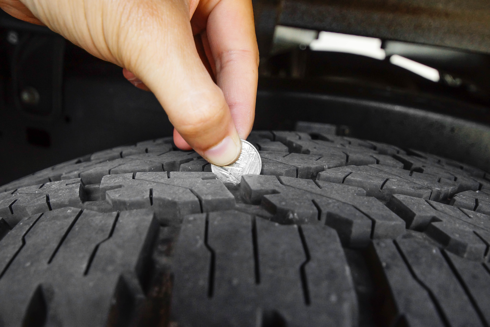 tire tread test