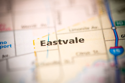 Eastvale map